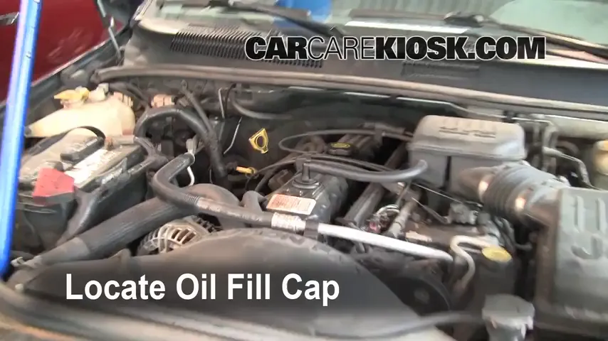 2003 Jeep Grand Cherokee Laredo 4.0L 6 Cyl. Oil Add Oil